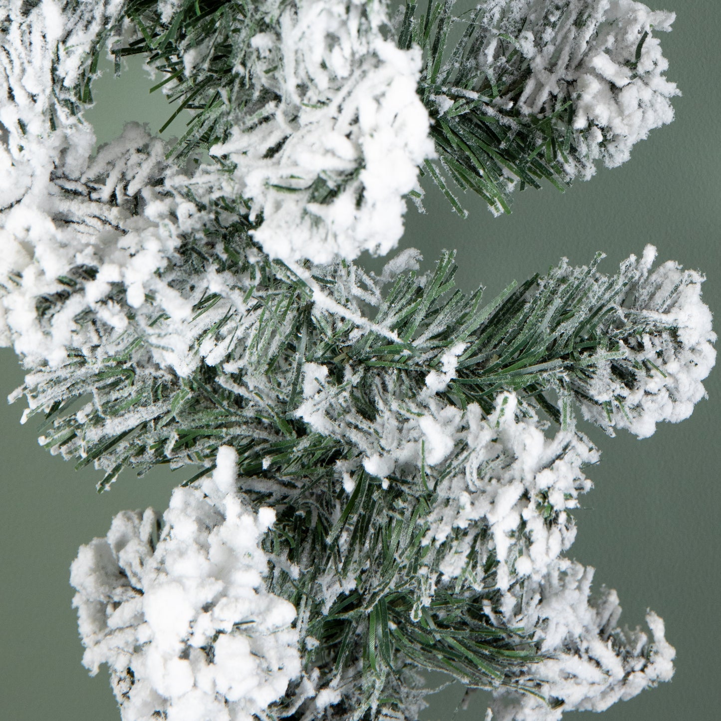 2.7m Imperial Snowy Christmas Garland with 180 Tips