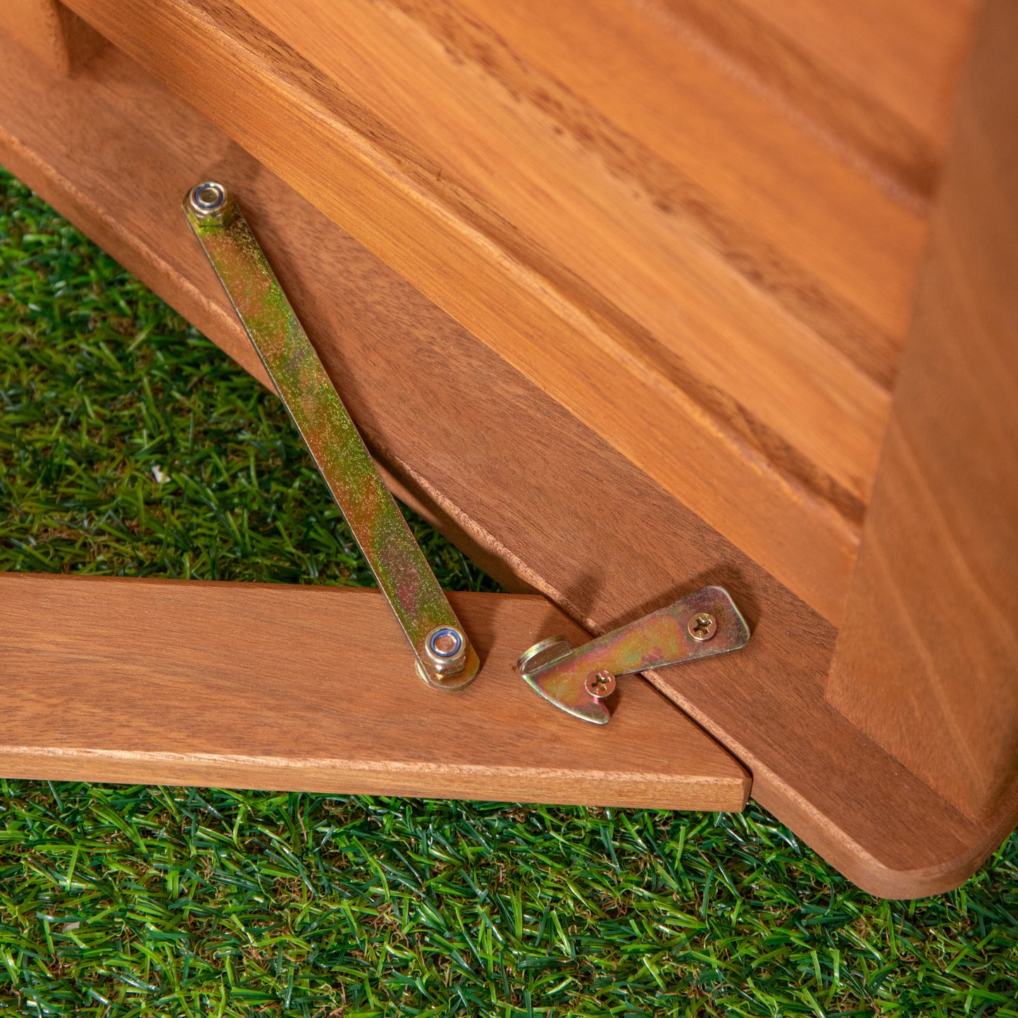 Set of 4 Bowness Outdoor Garden Patio Wooden Folding Chairs