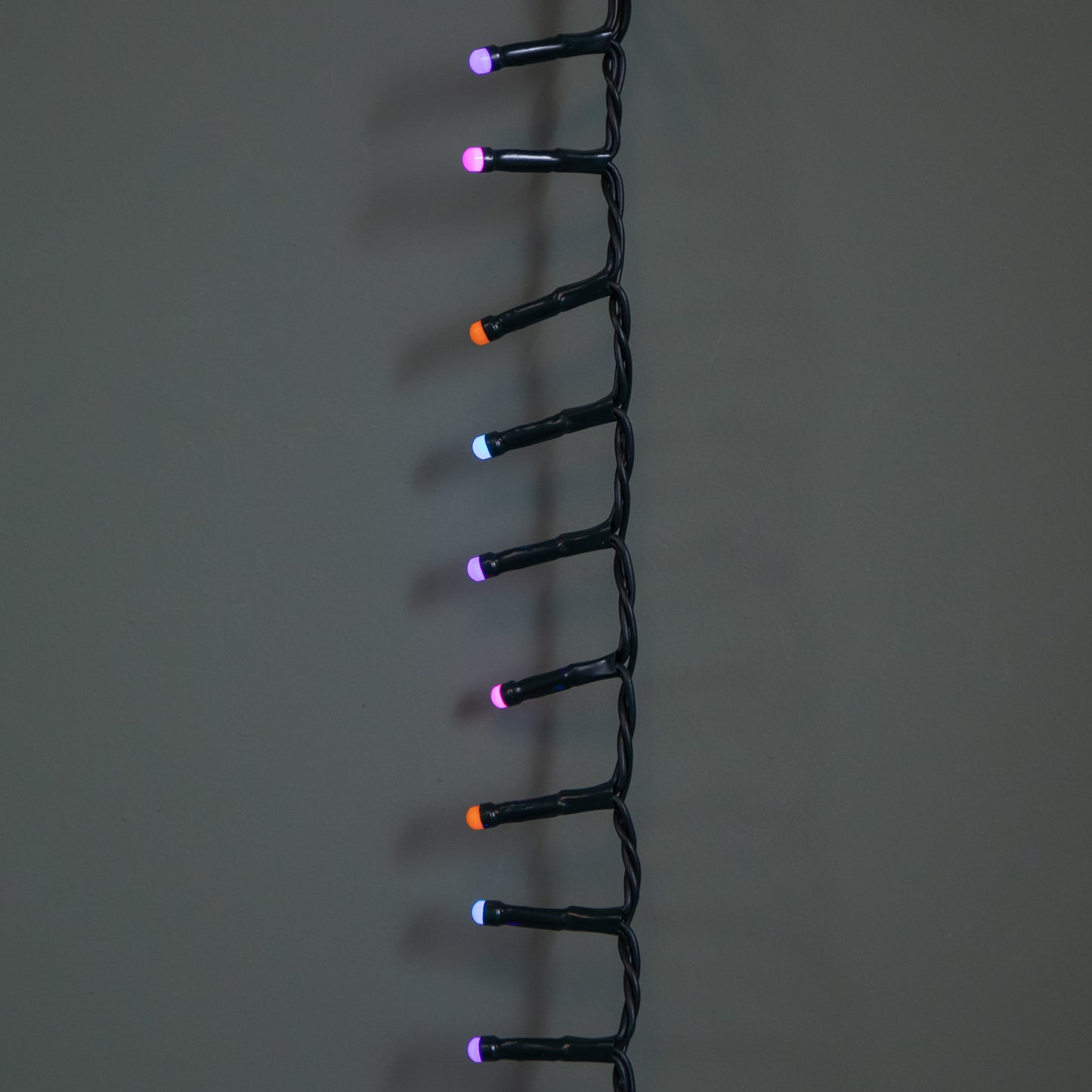 9m 360 LED Battery Operated Christmas BerryBrights String Lights in Rainbow