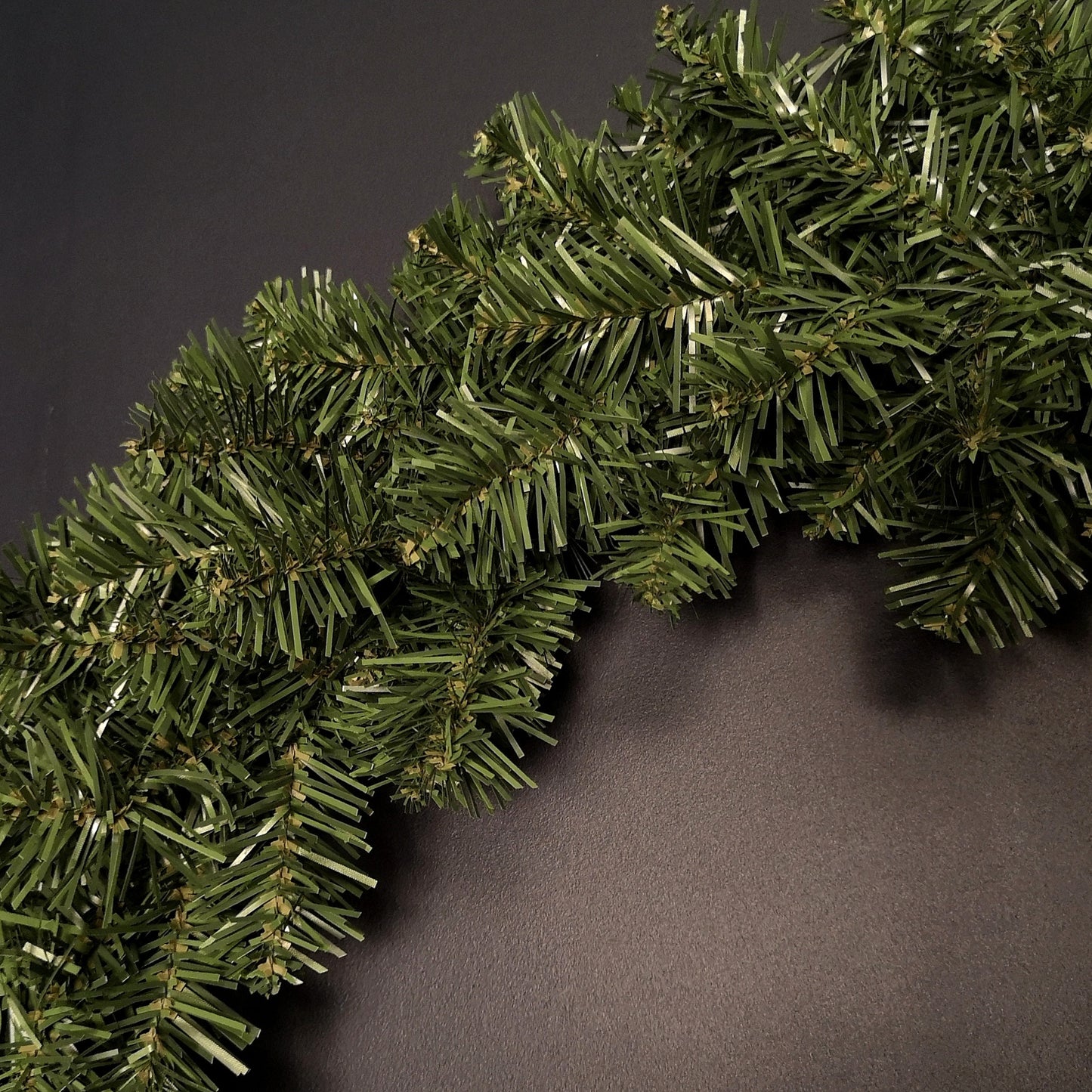 90cm Diameter Plain Green Luxury Imperial Pine Christmas Door Wreath