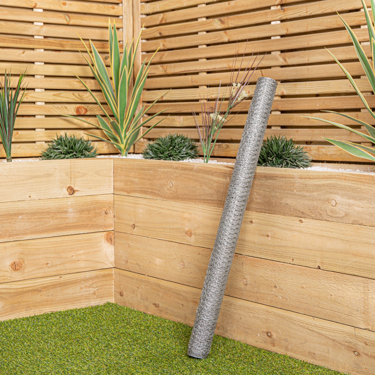 5m x 90cm x 13mm Galvanised Metal Chicken Garden Wire Netting / Fencing