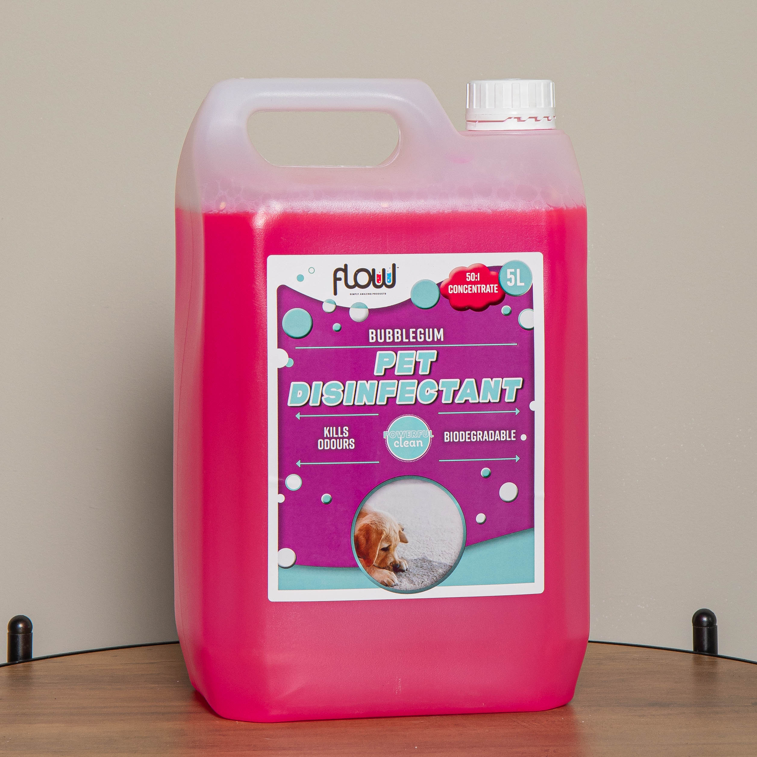 5 Litre Bubblegum Scented Pet Disinfectant Cleaner