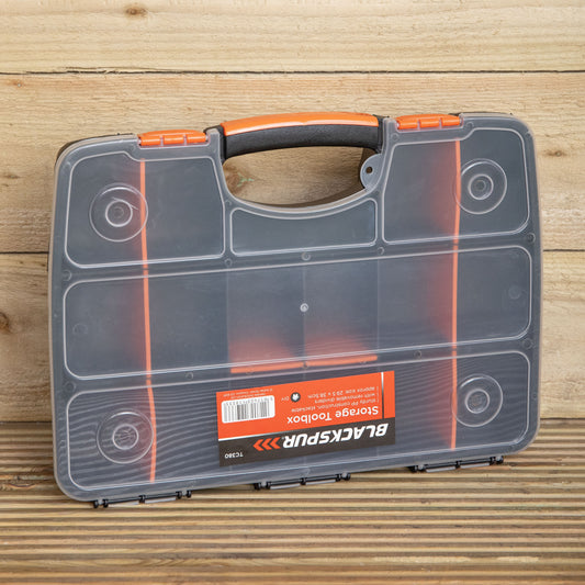 29 x 38cm DIY Plastic Storage Tub Box with 15 Compartments