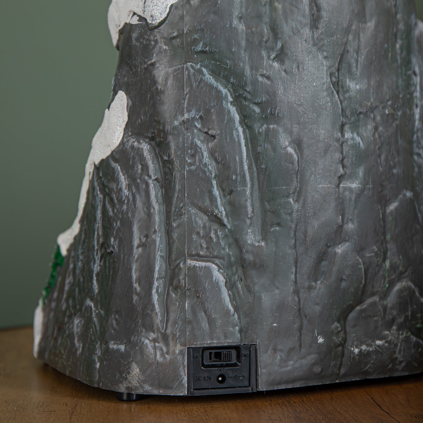 30cm Light up Christmas Winter Ski Village Scene with Music and LEDs