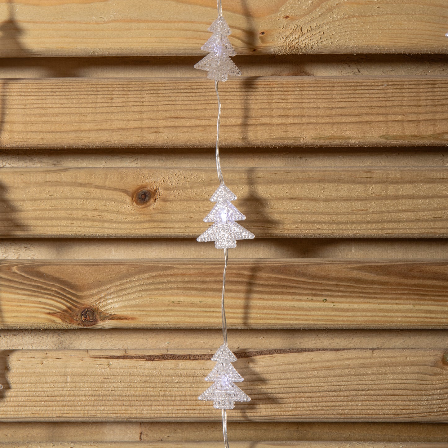 1.2 x 1.2m Light up Christmas Tree Curtain Lights with 108 White LEDs