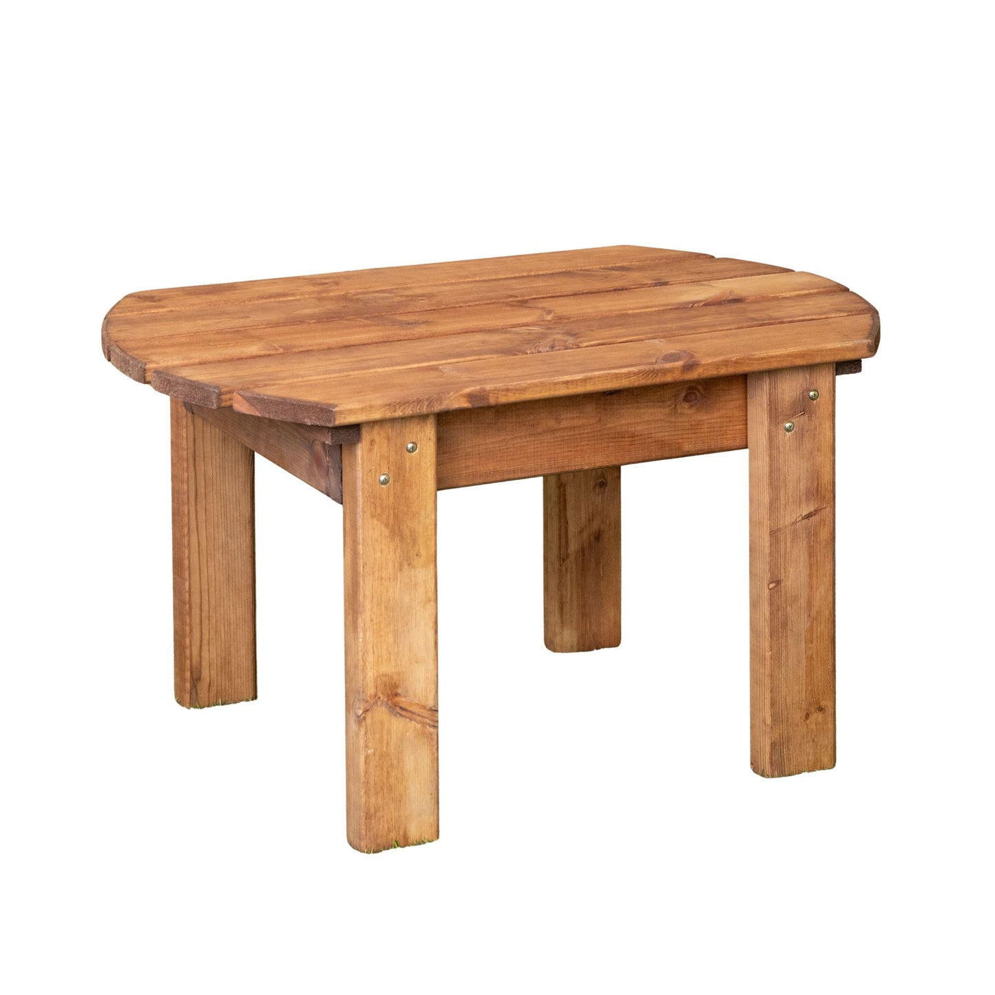 Charles Taylor Hand Made Chunky Rustic Wooden Traditional Coffee Table