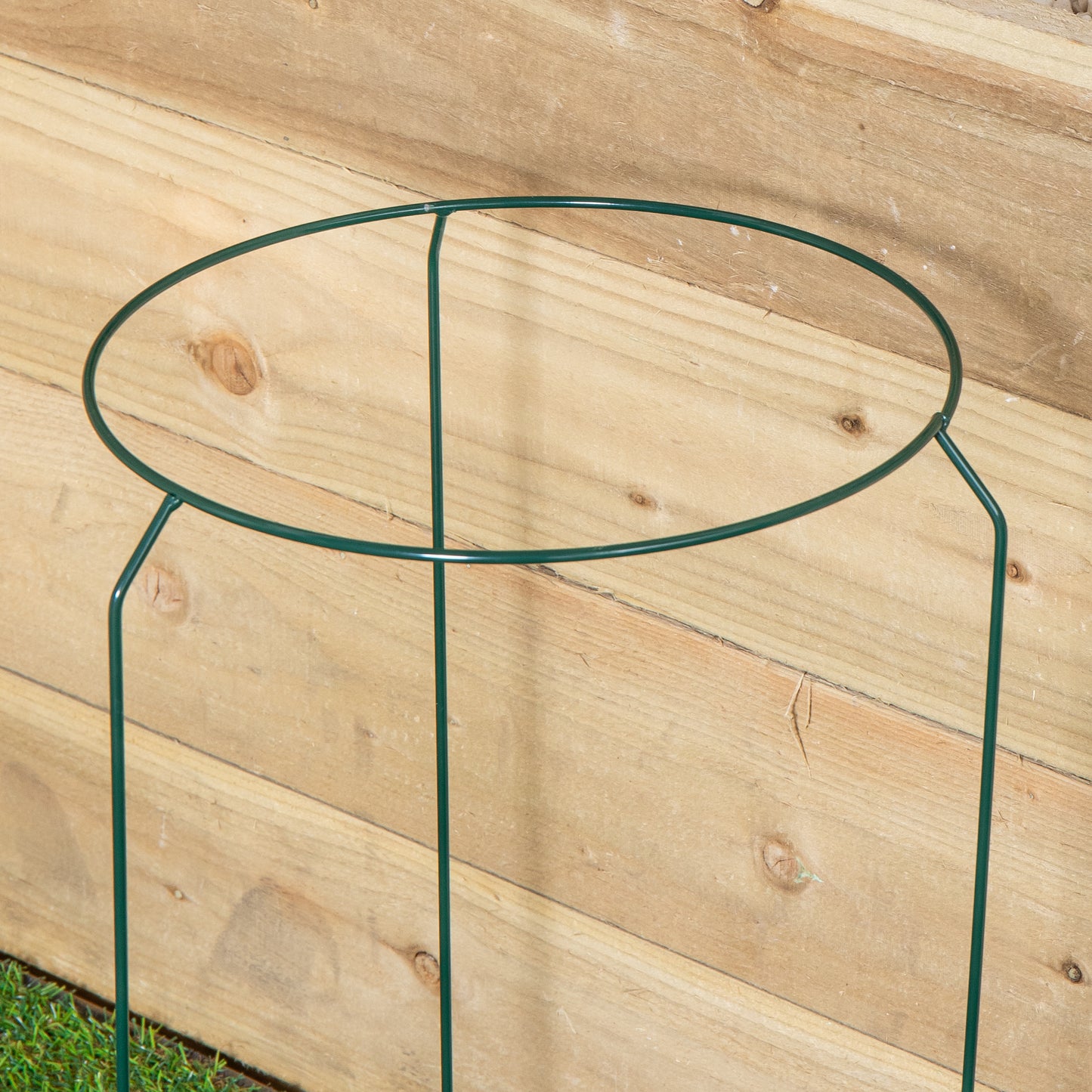 Tom Chambers Urban Metal Herbaceous Garden Plant Support Ring Medium 30cm x 50cm