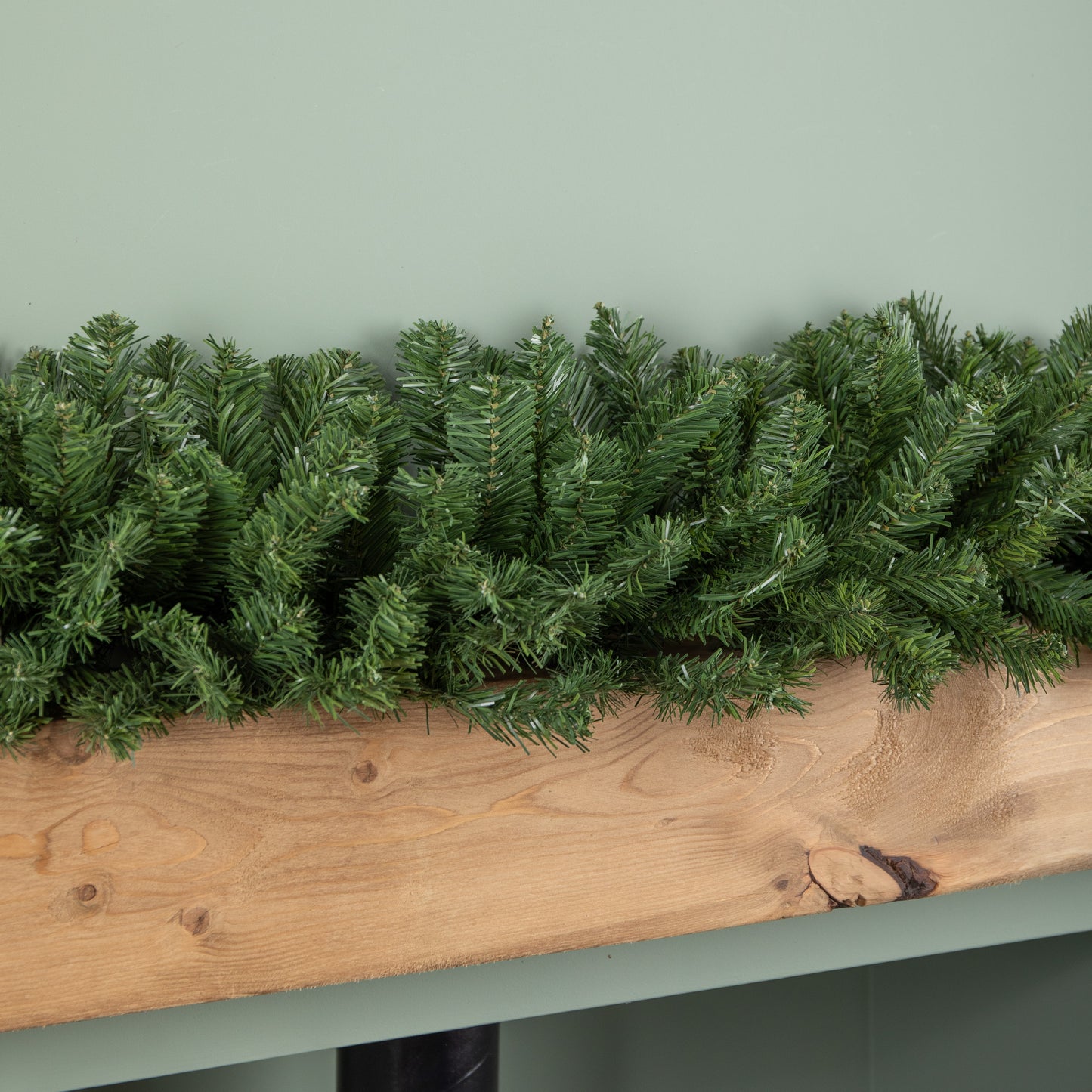 1.8m Plain Green Imperial Pine Christmas Garland Swag Decoration