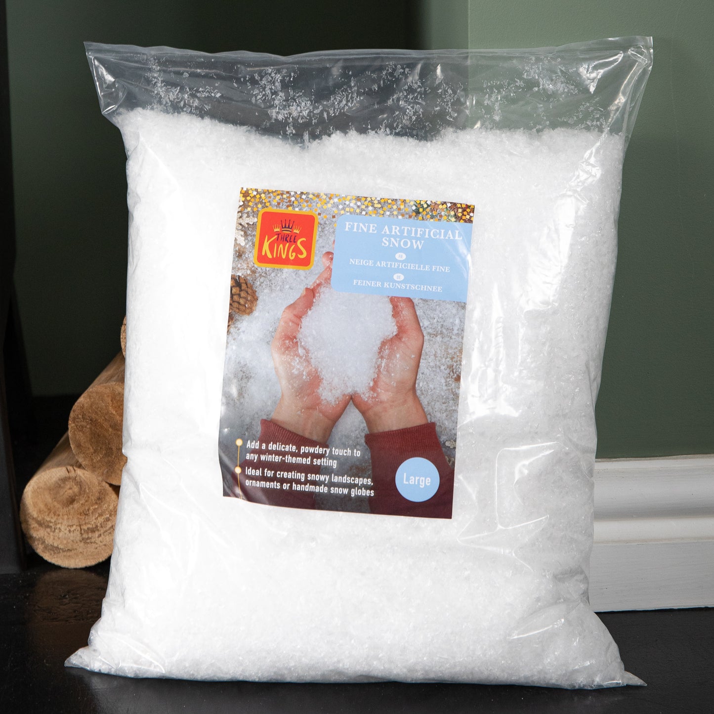 500g White Fine Artificial Christmas Snow