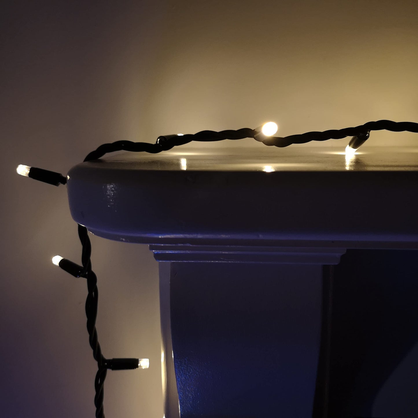 100 LED 8m Premier Christmas Connectable Outdoor Static Lights in Warm White