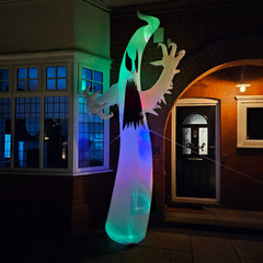3.6m (11.8ft) Inflatable Colourful Halloween Ghost