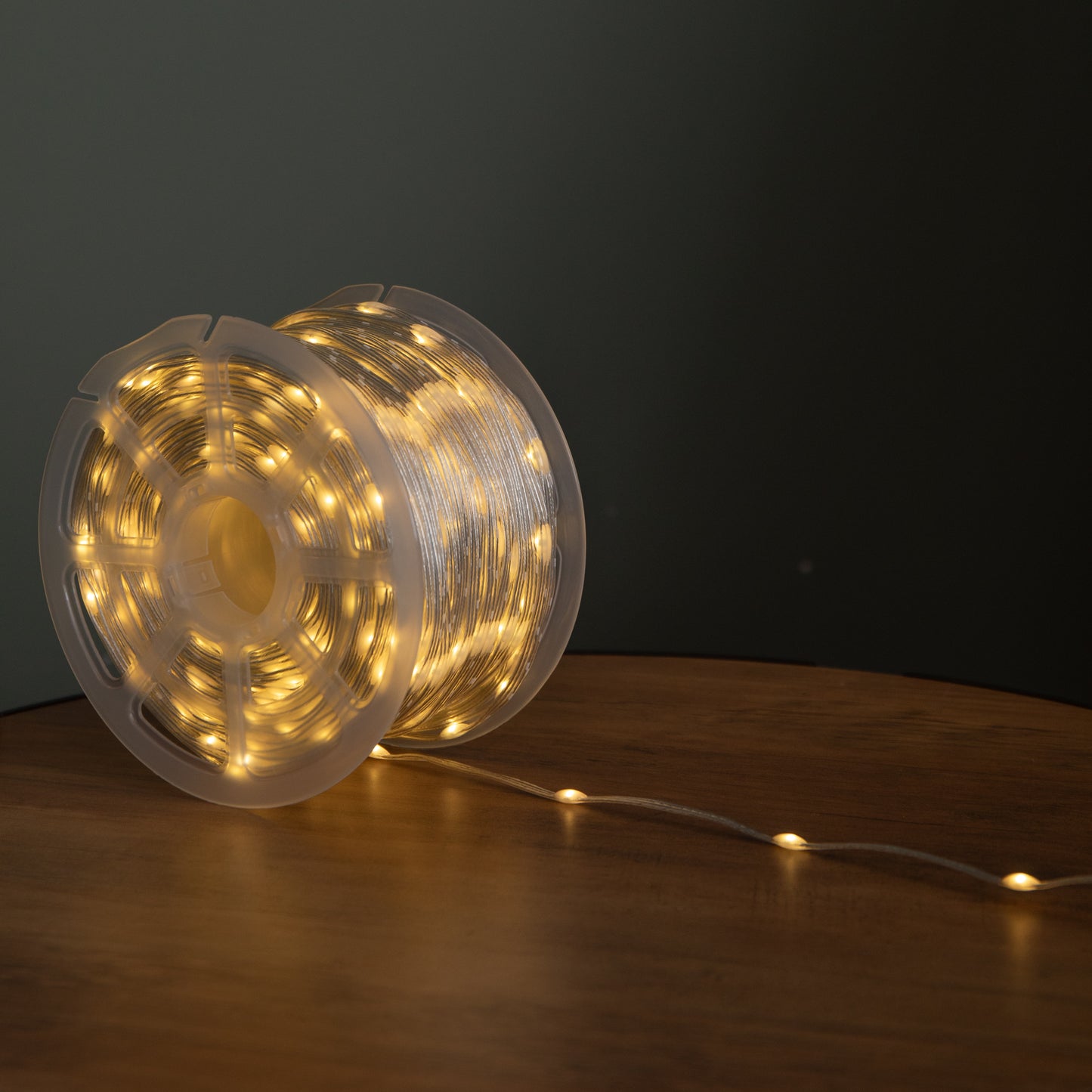 37.5m Light up Christmas Two Tone String Lights with 500 Warm White & Multi-Coloured LEDs