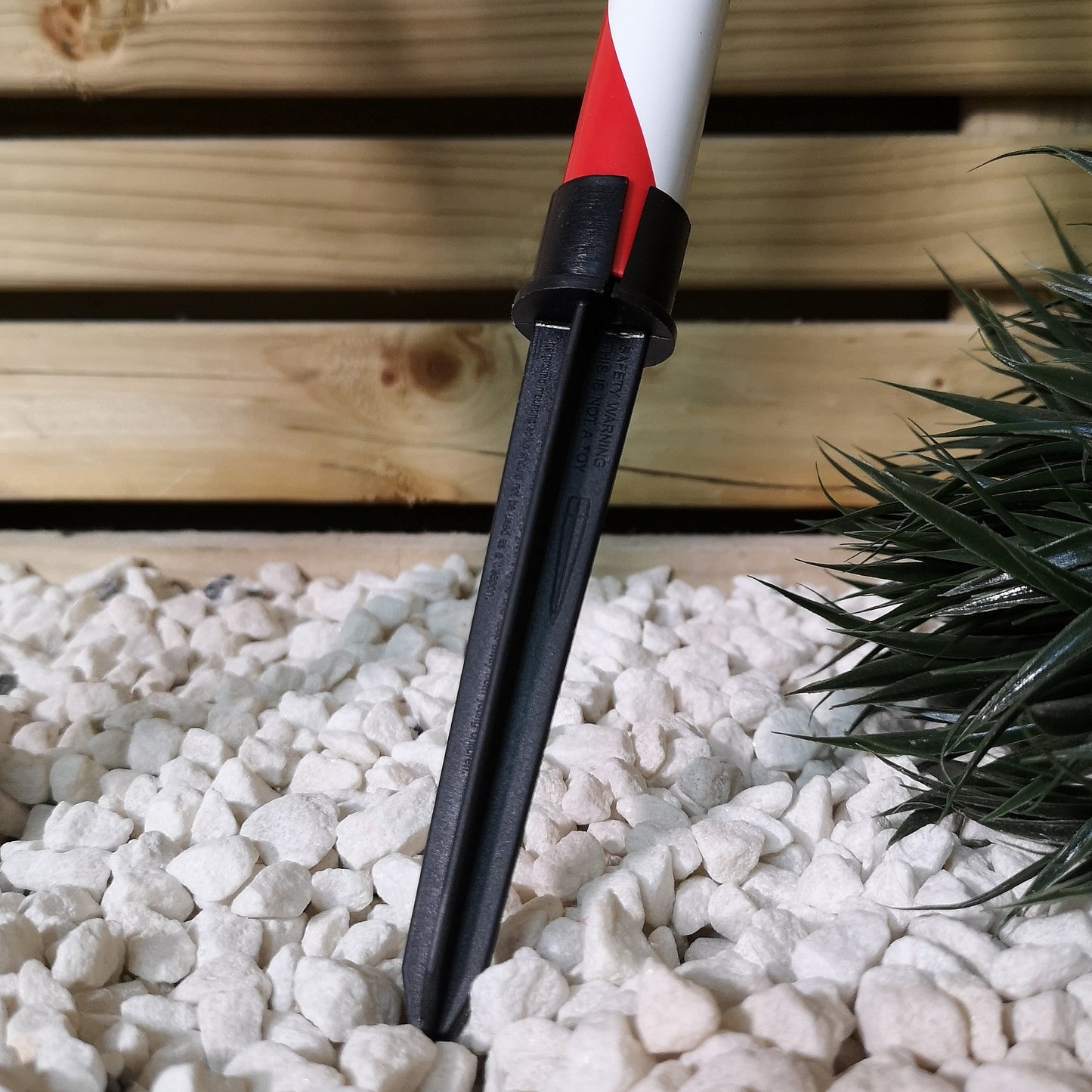 Premier Christmas Light up Santa stop here Garden Patio Sign 110m