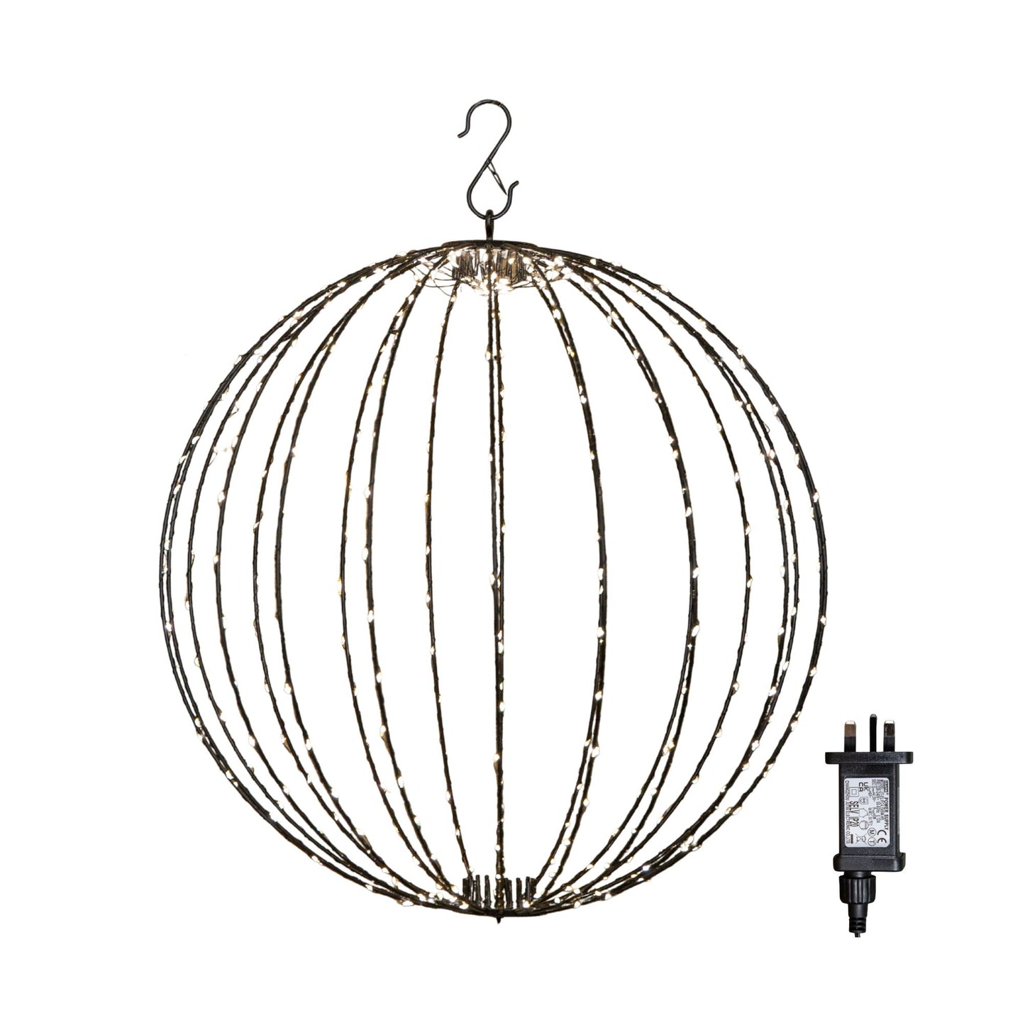 50cm Light up Christmas Twinkle Orb with 360 Warm White LEDs