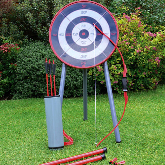 Traditional Garden Game Archery Set & Darts / Blowpipe 600