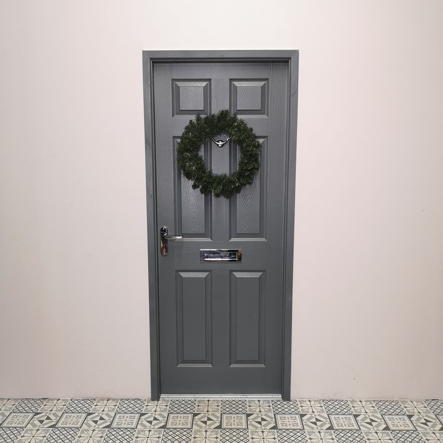 50cm Diameter Imperial Pine Christmas Wreath in Plain Green