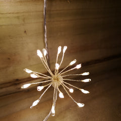 Micro Brights Starburst 400 Warm White LEDs and timer