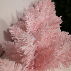 2.7m (9ft) Premier Rosewood Festive Christmas Garland in Pink