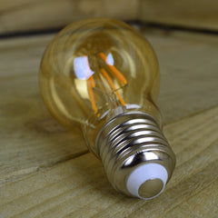 Retro LED Carbon Filament Classic Screw In Light Bulb With A++ Energy Rating