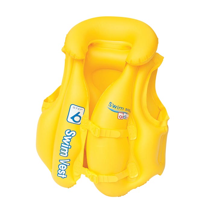 Childs / Kids Inflatable Swimming Vest / Jacket / Ring (Children Aged 3-6 Years)