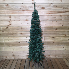 Damaged Box 5.5ft (1.7m) Premier Spruce Pine Plain Green Slim Christmas Tree
