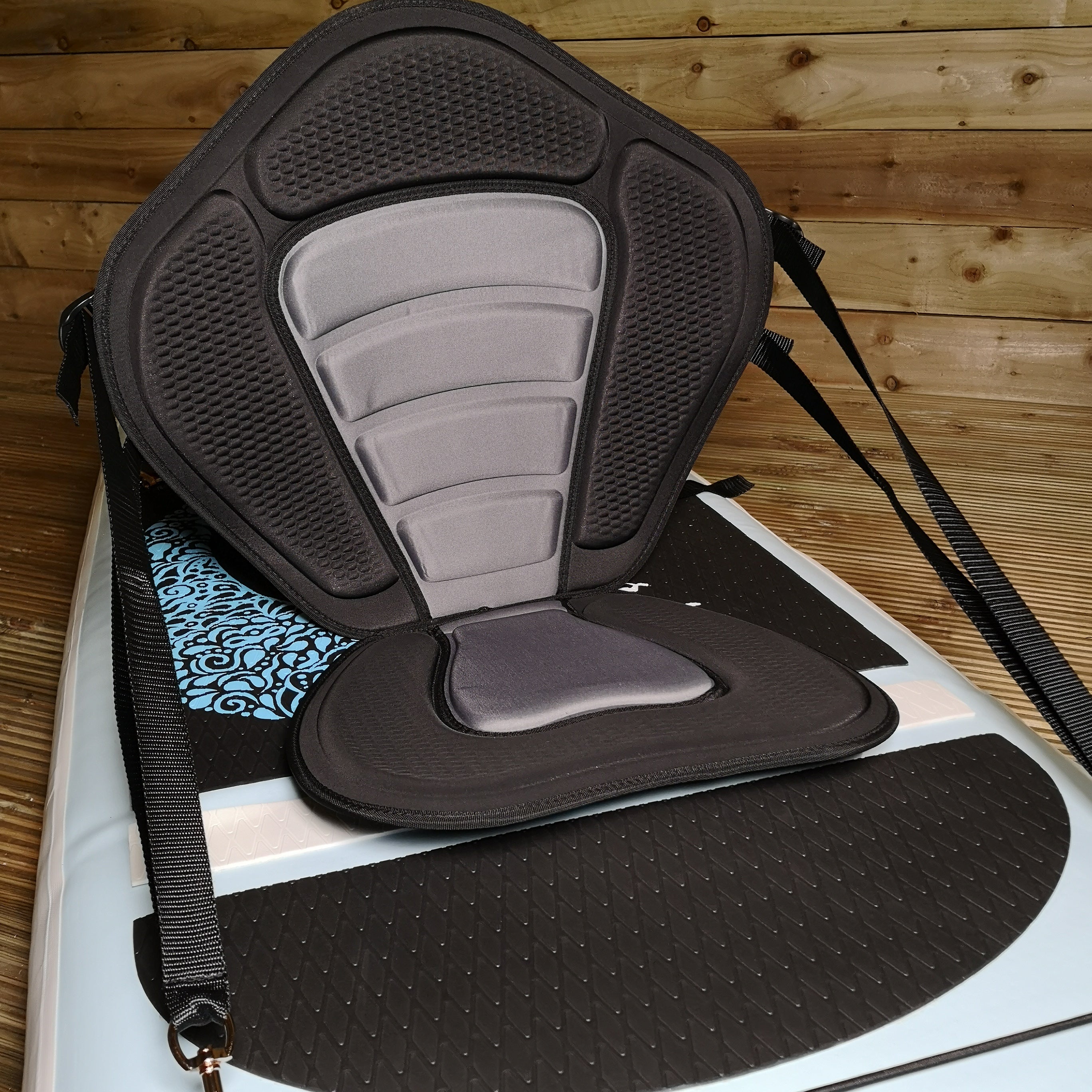 Foldable Deluxe SUP Chair with Storage Compartment for Stand Up Paddle Boards