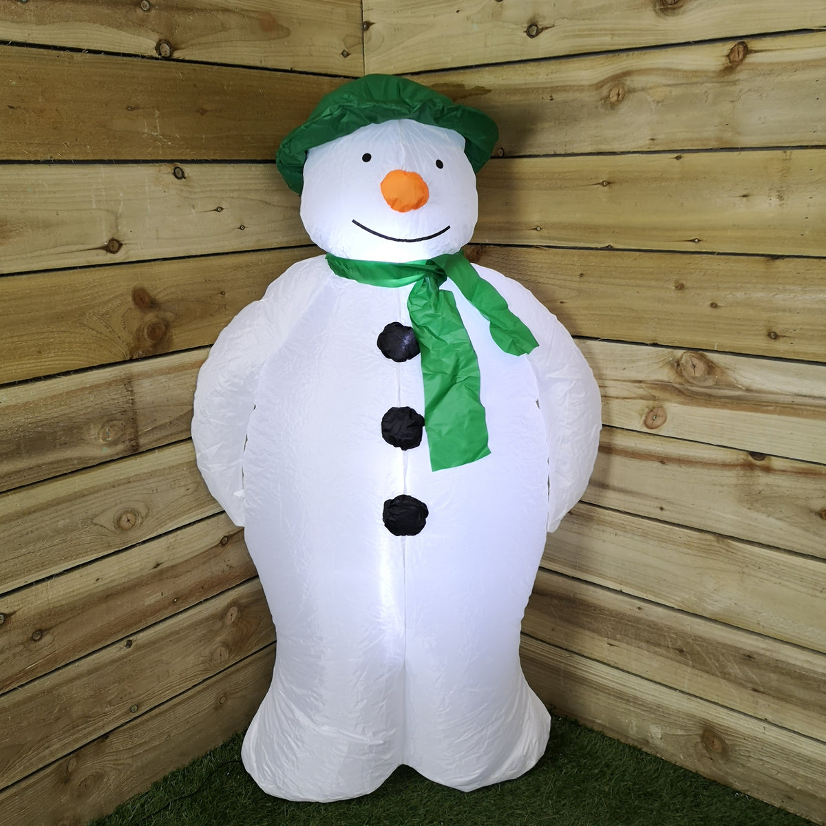 4ft (120cm) The Snowman Film Licenced Indoor Outdoor LED Inflatable
