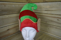 33cm Novelty Fancy Dress Fabric Christmas Elf Hat With Ears