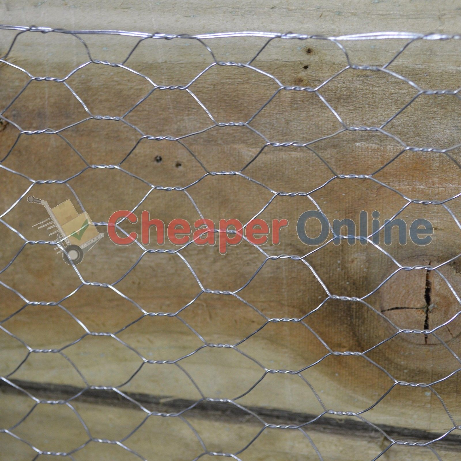 3 Pack of 10m Galvanised Metal Chicken Garden Wire Netting / Fencing