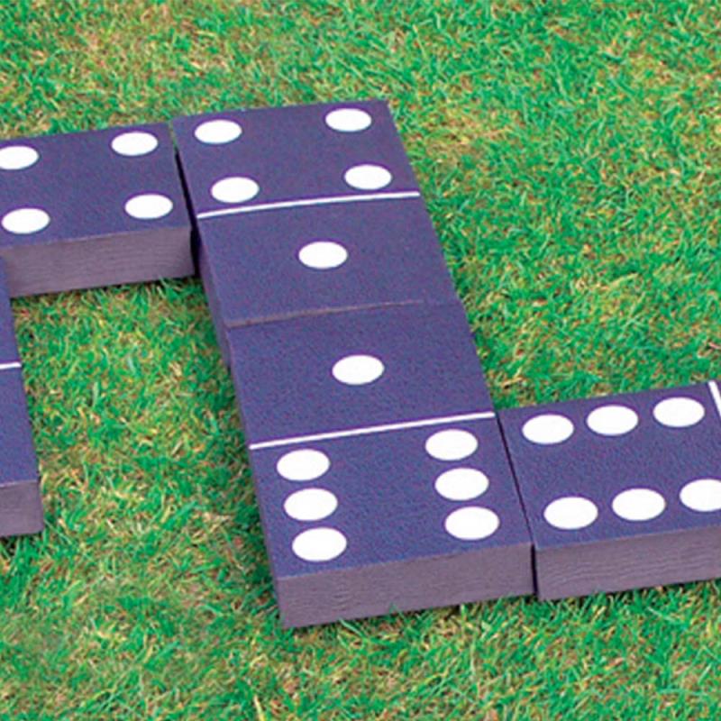 Giant Dominoes Childrens Garden Game
