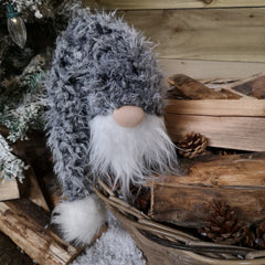 29cm Festive Christmas Gonk With Oversized Fur Hat