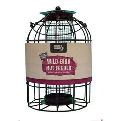 Pack of 3 Nature's Market Wild Bird Hanging Nut Feeder with Squirrel Guard