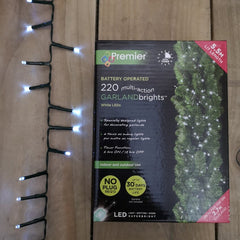 220 LED Premier Christmas Garland Brights For 2.7M Garland – Cool White