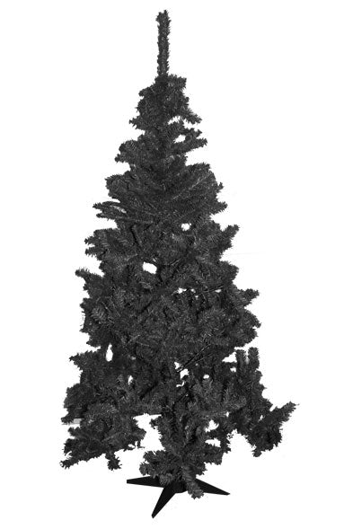 4ft, 5ft or 6ft Christmas Tree in Green, Black or White
