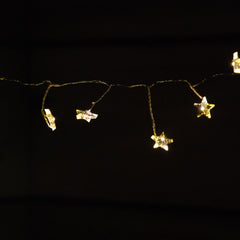 4m 160 Warm White MultiAction Outdoor MicroBrights Star Cluster Christmas Lights