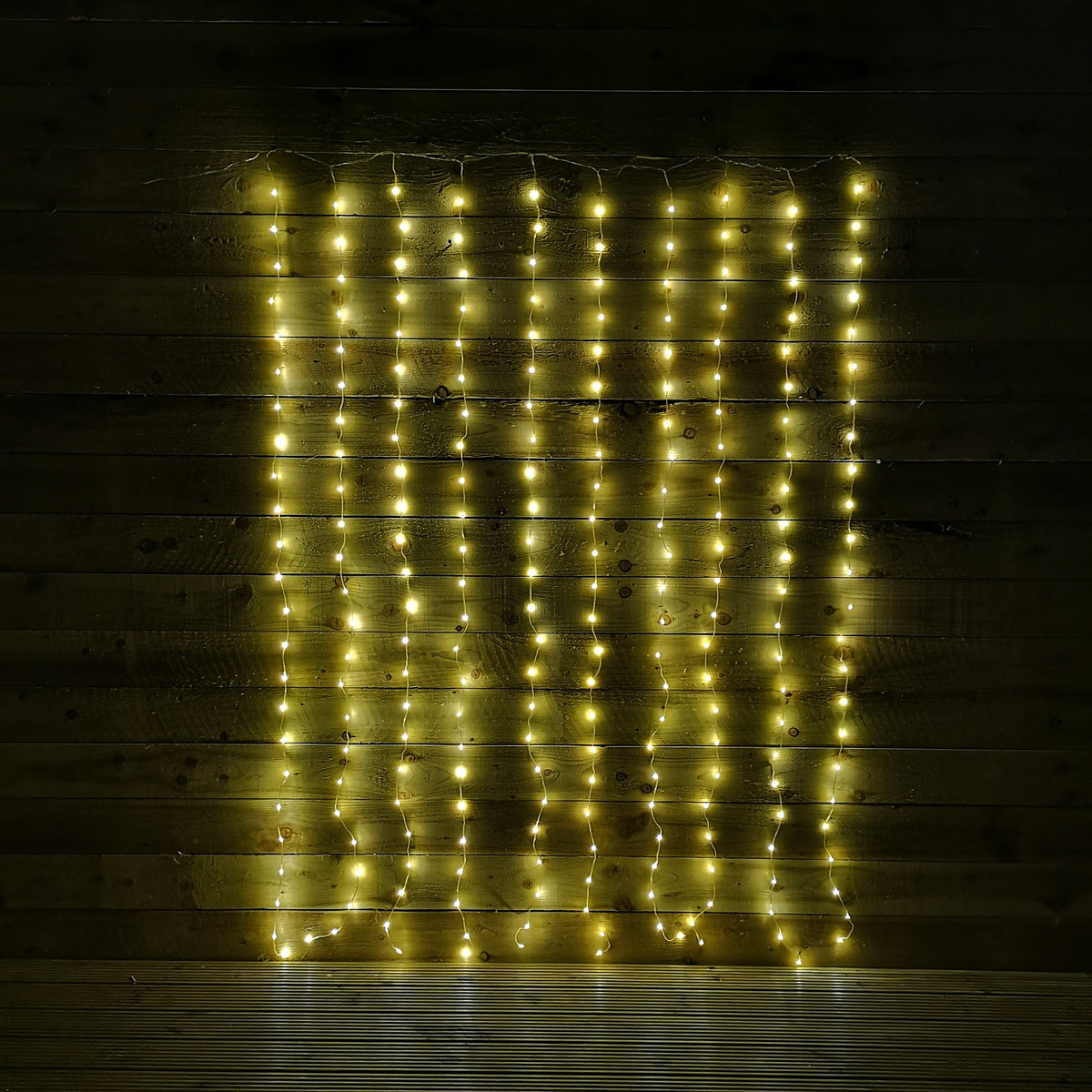 240 LED 2m x1.5m Flexibright Curtain Christmas Lights in Warm White
