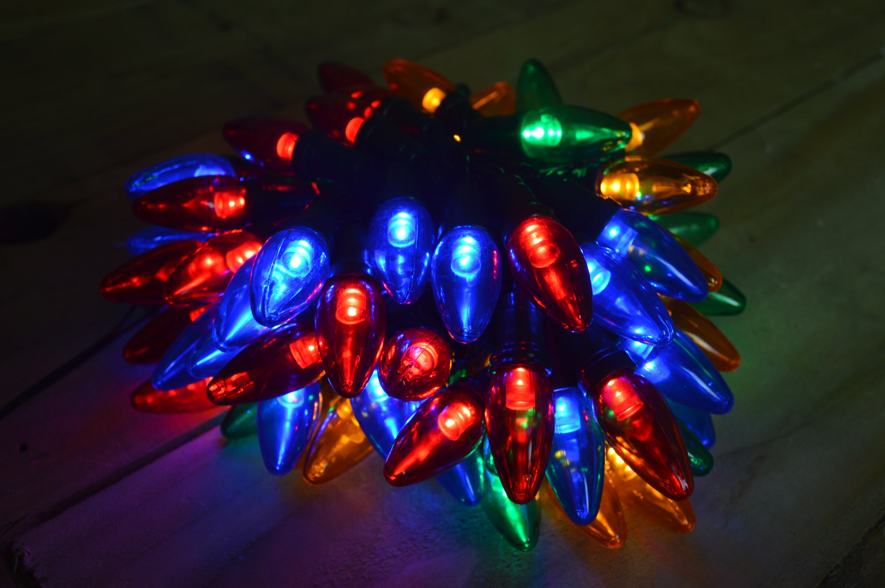 Premier 80 LED (7.9m) Multi-Action Christmas Lights in Multi-Coloured