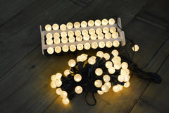 10m 100 LED Premier Multi Action Outdoor Pearl Christmas Lights Warm White