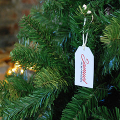 8ft (240cm) Samuel Alexander Luxury Green Christmas Tree 980 Tips 145cm Wide