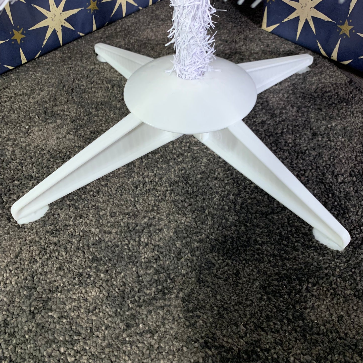 6ft (180cm) White Pencil Pine Christmas Tree with 321 Tips