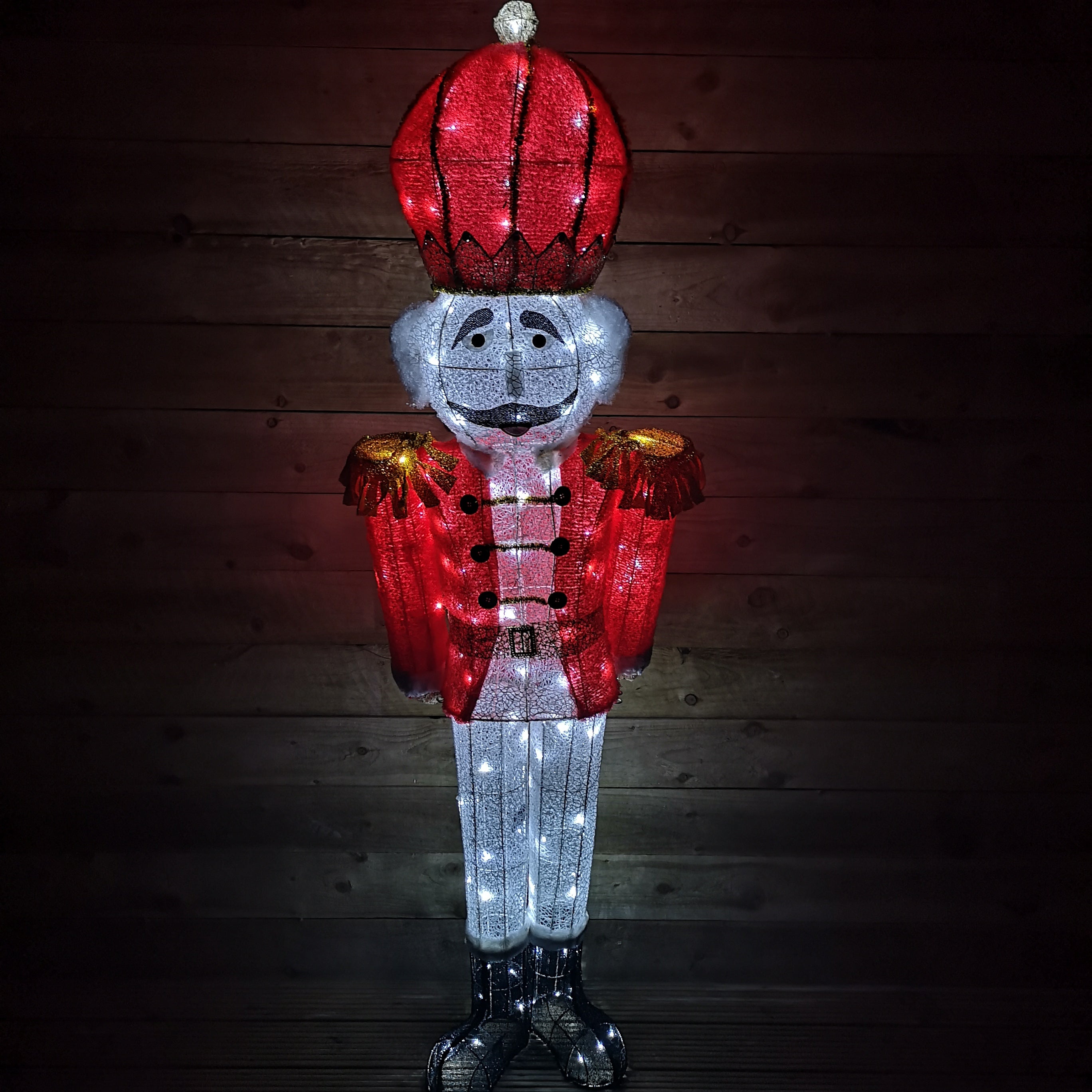 180cm 120 LED Indoor Outdoor Christmas Soldier Decoration