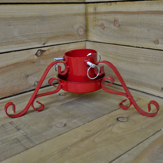 Metal 3 Legged Christmas Tree Stand / Base for Tree Trunks up to 10cm Diameter