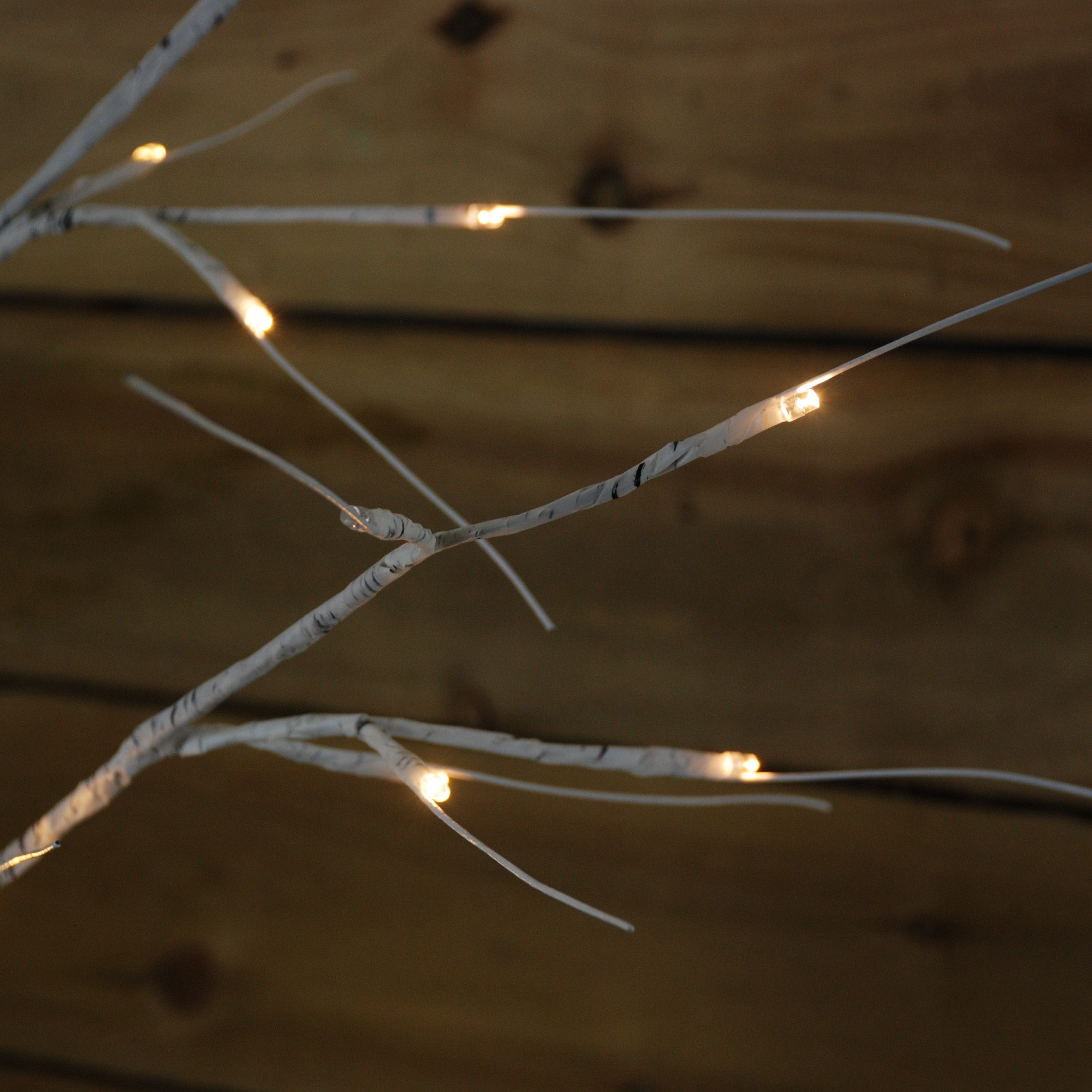 1.8m Twinkling Birch Tree with Warm White LEDs