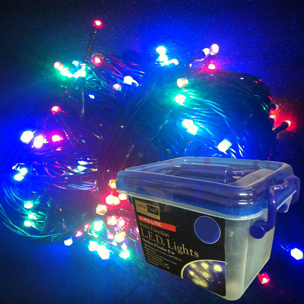 48m (480 LEDs) LED Indoor / Outdoor Christmas Tree Lights - Multi Coloured
