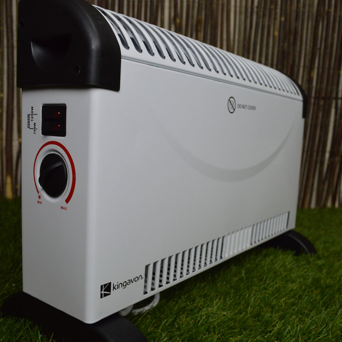 2kw Convector Heater with Thermostat & 3 Heat Settings
