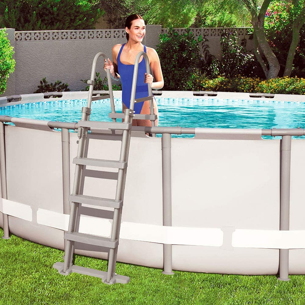 Flowclear 48"/1.22m Above Pool Swimming Paddling Safety Ladder