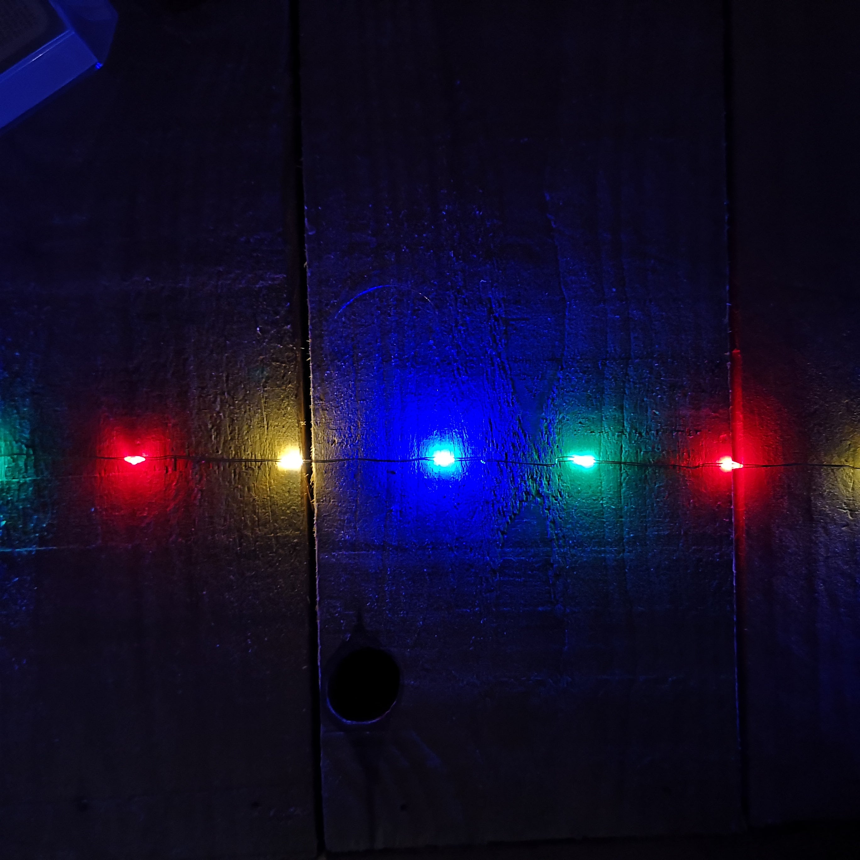 5m 100 Micro-LED Christmas String Lights - Multicoloured