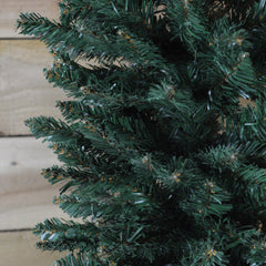 220cm (7ft 3") Premier Pencil Style Slim Christmas Tree in Green