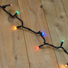 9.9m (100 LED) Snowtime Multi-Coloured Connectable Lights with 3m Lead Wire
