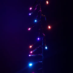 720 LED 9.3m Premier Multi Function Christmas Cluster Timer Lights in Rainbow